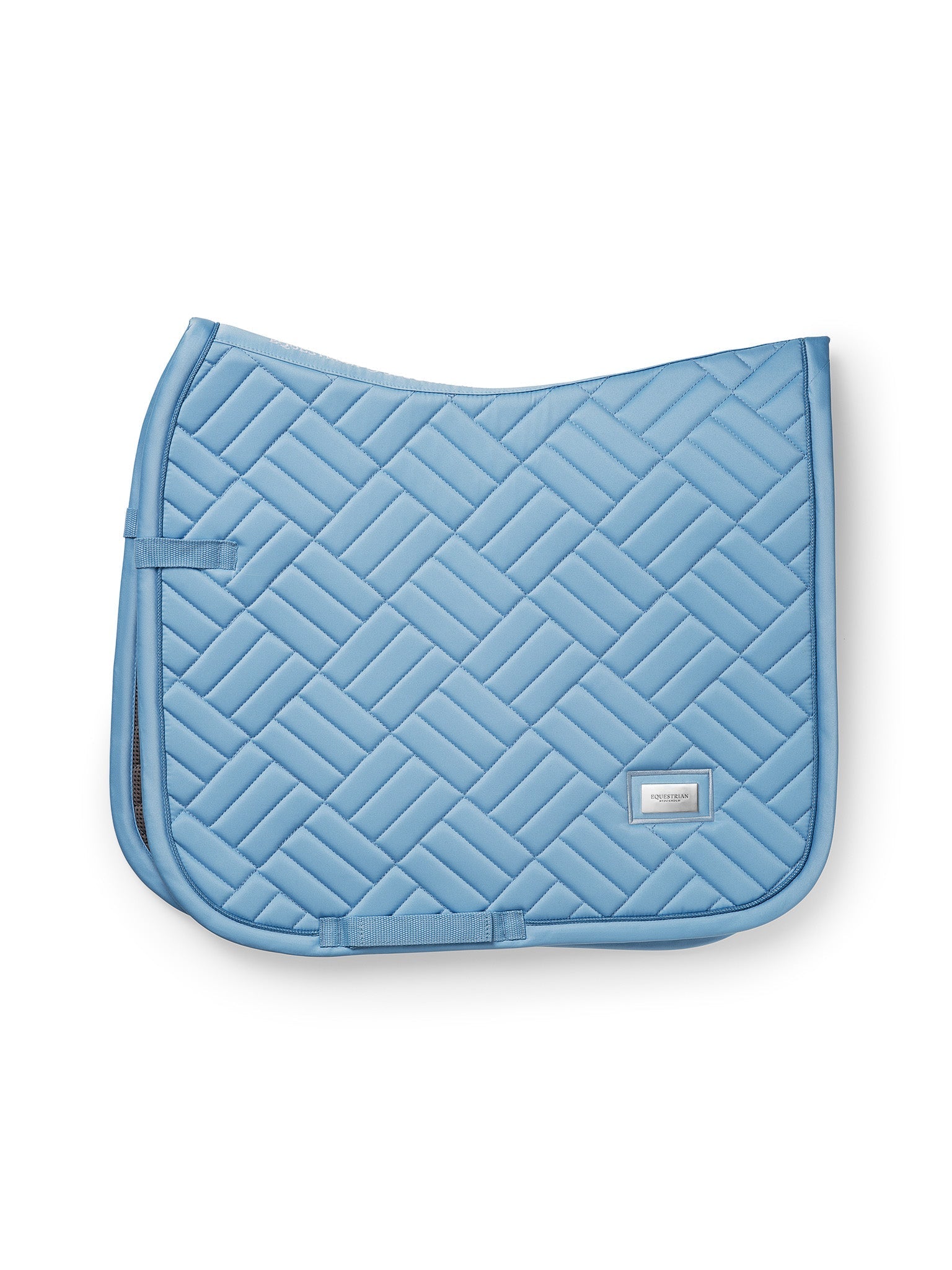 Equestrian Stockholm Dressage Saddle Pad Modern Midsummer Blue - Equestrian Stockholm - Equiluxe Tack