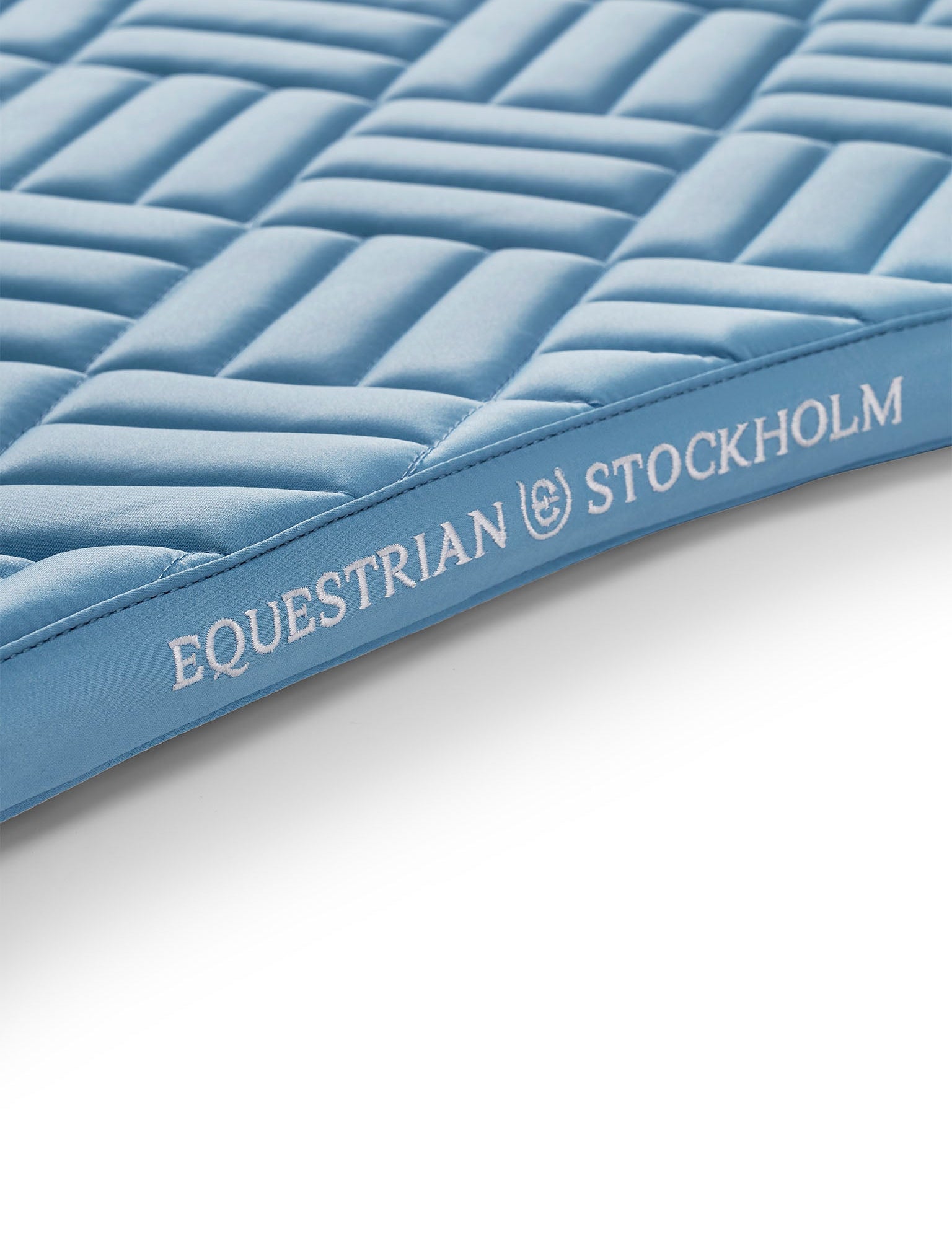 Equestrian Stockholm Dressage Saddle Pad Modern Midsummer Blue - Equestrian Stockholm - Equiluxe Tack