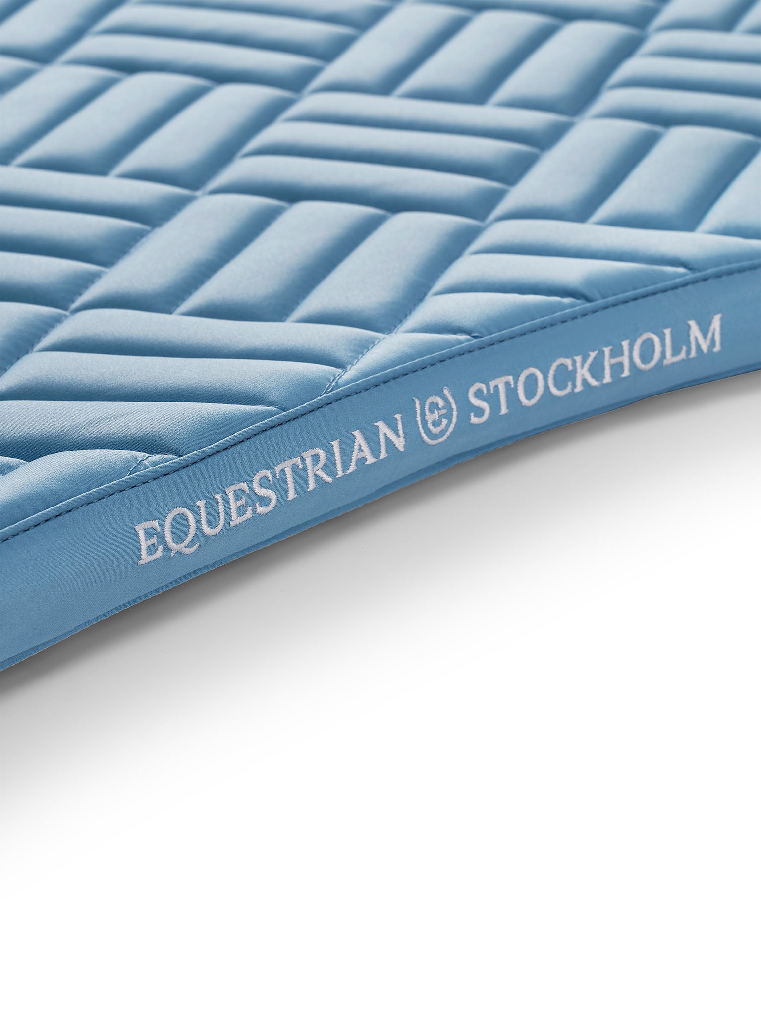 Equestrian Stockholm Dressage Saddle Pad Modern Midsummer Blue - Equestrian Stockholm - Equiluxe Tack