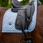 Equestrian Stockholm Dressage Saddle Pad Modern Midsummer Blue - Equestrian Stockholm - Equiluxe Tack