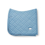Equestrian Stockholm Dressage Saddle Pad Modern Midsummer Blue - Equestrian Stockholm - Equiluxe Tack