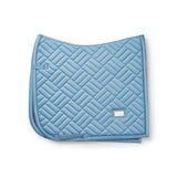 Equestrian Stockholm Dressage Saddle Pad Modern Midsummer Blue - Equestrian Stockholm - Equiluxe Tack