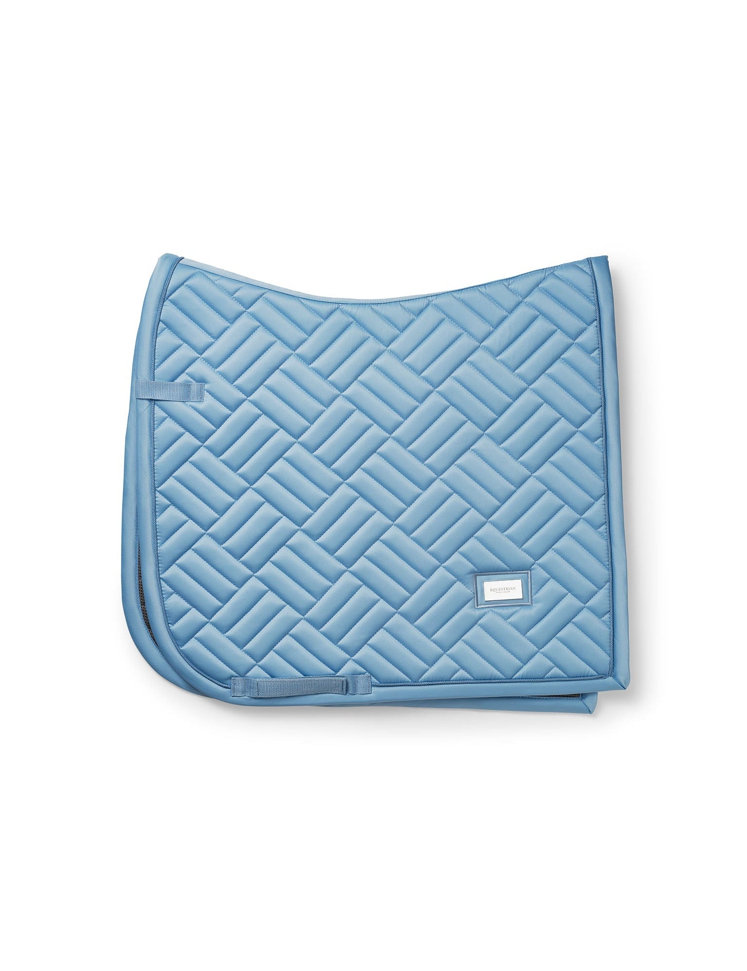 Equestrian Stockholm Dressage Saddle Pad Modern Midsummer Blue - Equestrian Stockholm - Equiluxe Tack