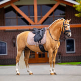 Equestrian Stockholm Dressage Saddle Pad Modern Midsummer Blush - Equestrian Stockholm - Equiluxe Tack