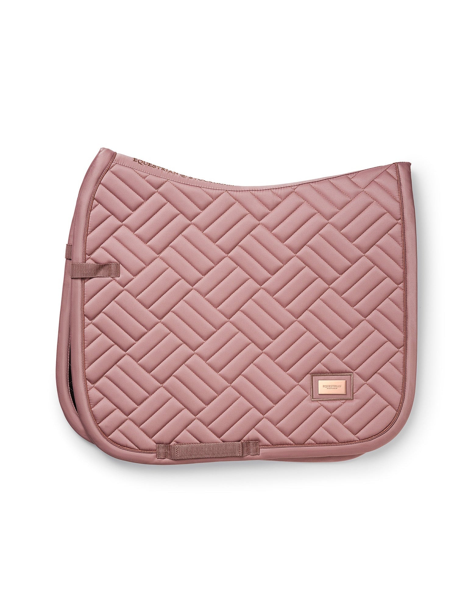 Equestrian Stockholm Dressage Saddle Pad Modern Midsummer Blush - Equestrian Stockholm - Equiluxe Tack
