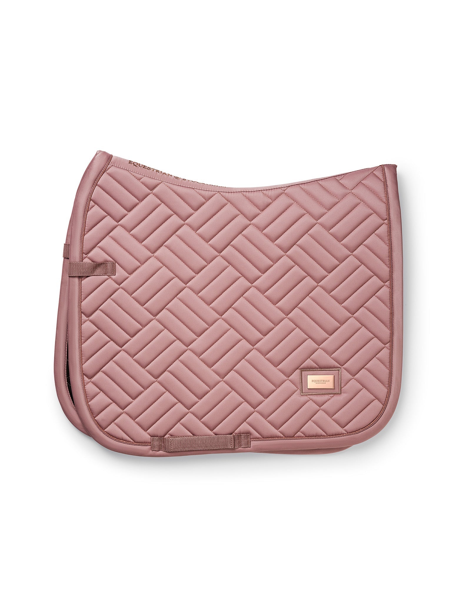 Equestrian Stockholm Dressage Saddle Pad Modern Midsummer Blush - Equestrian Stockholm - Equiluxe Tack
