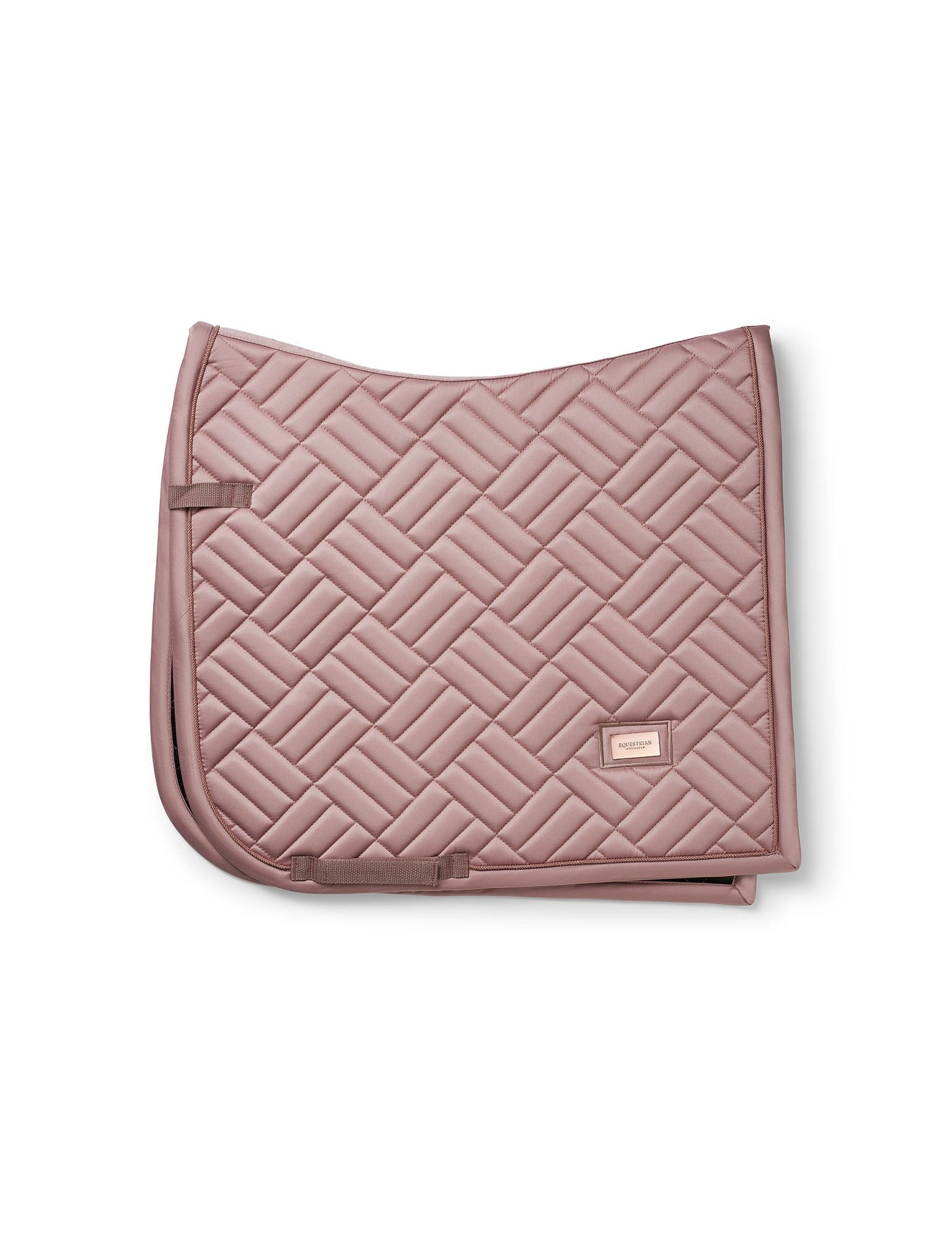 Equestrian Stockholm Dressage Saddle Pad Modern Midsummer Blush - Equestrian Stockholm - Equiluxe Tack