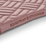 Equestrian Stockholm Dressage Saddle Pad Modern Midsummer Blush - Equestrian Stockholm - Equiluxe Tack