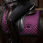 Equestrian Stockholm Dressage Saddle Pad Modern Purple Night - Equestrian Stockholm - Equiluxe Tack