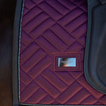 Equestrian Stockholm Dressage Saddle Pad Modern Purple Night - Equestrian Stockholm - Equiluxe Tack