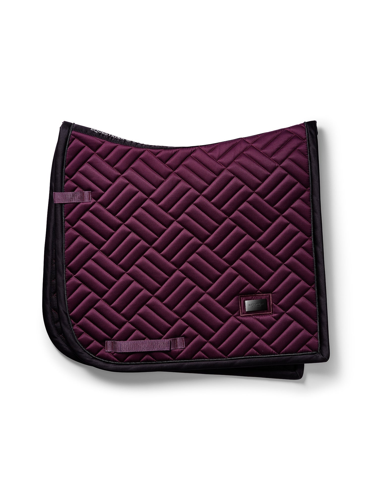 Equestrian Stockholm Dressage Saddle Pad Modern Purple Night - Equestrian Stockholm - Equiluxe Tack