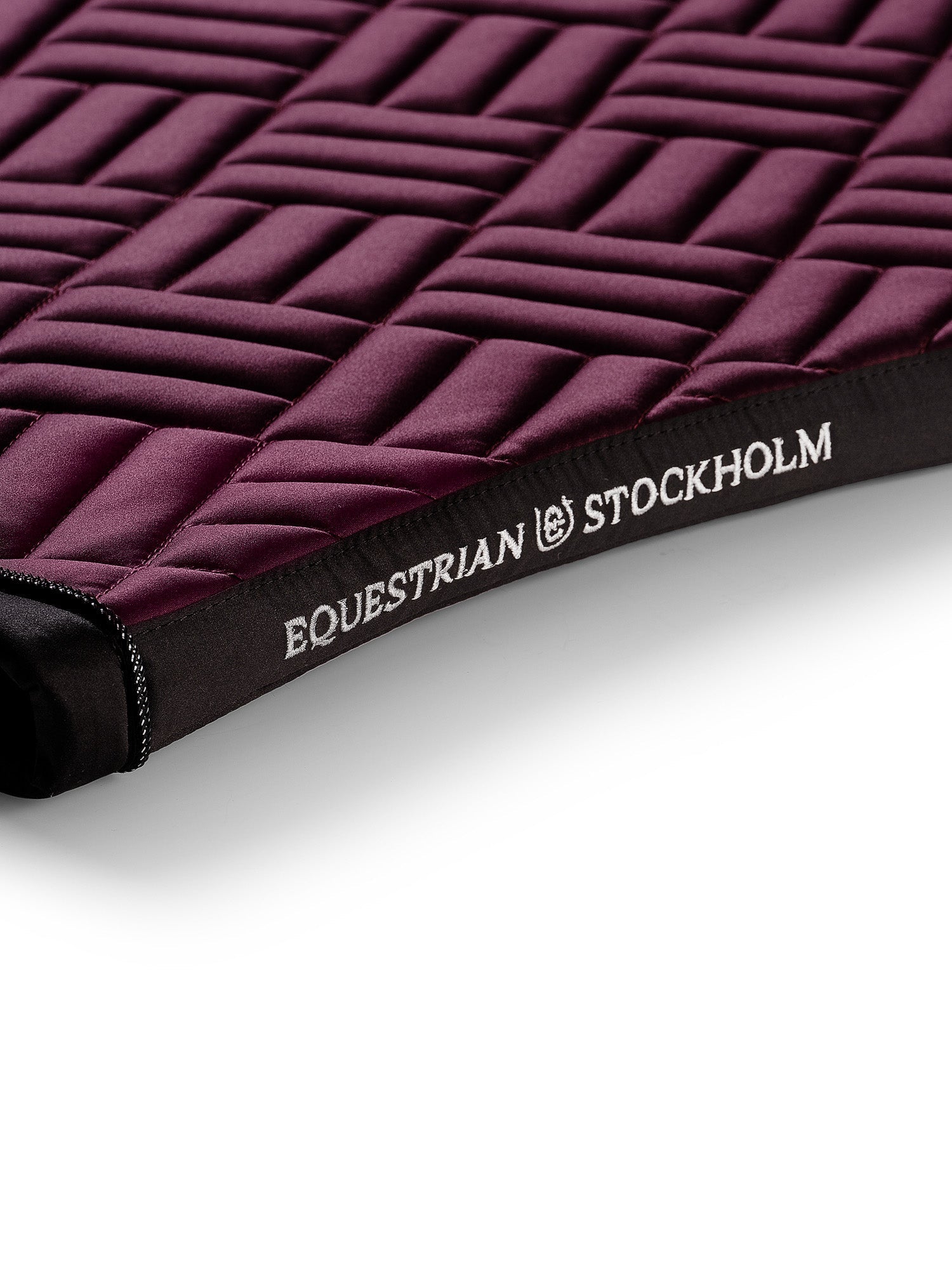 Equestrian Stockholm Dressage Saddle Pad Modern Purple Night - Equestrian Stockholm - Equiluxe Tack