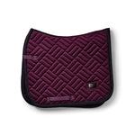 Equestrian Stockholm Dressage Saddle Pad Modern Purple Night - Equestrian Stockholm - Equiluxe Tack