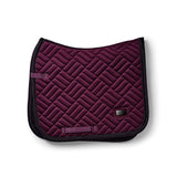 Equestrian Stockholm Dressage Saddle Pad Modern Purple Night - Equestrian Stockholm - Equiluxe Tack
