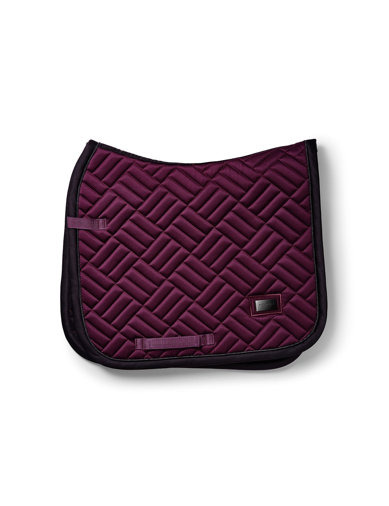 Equestrian Stockholm Dressage Saddle Pad Modern Purple Night - Equestrian Stockholm - Equiluxe Tack