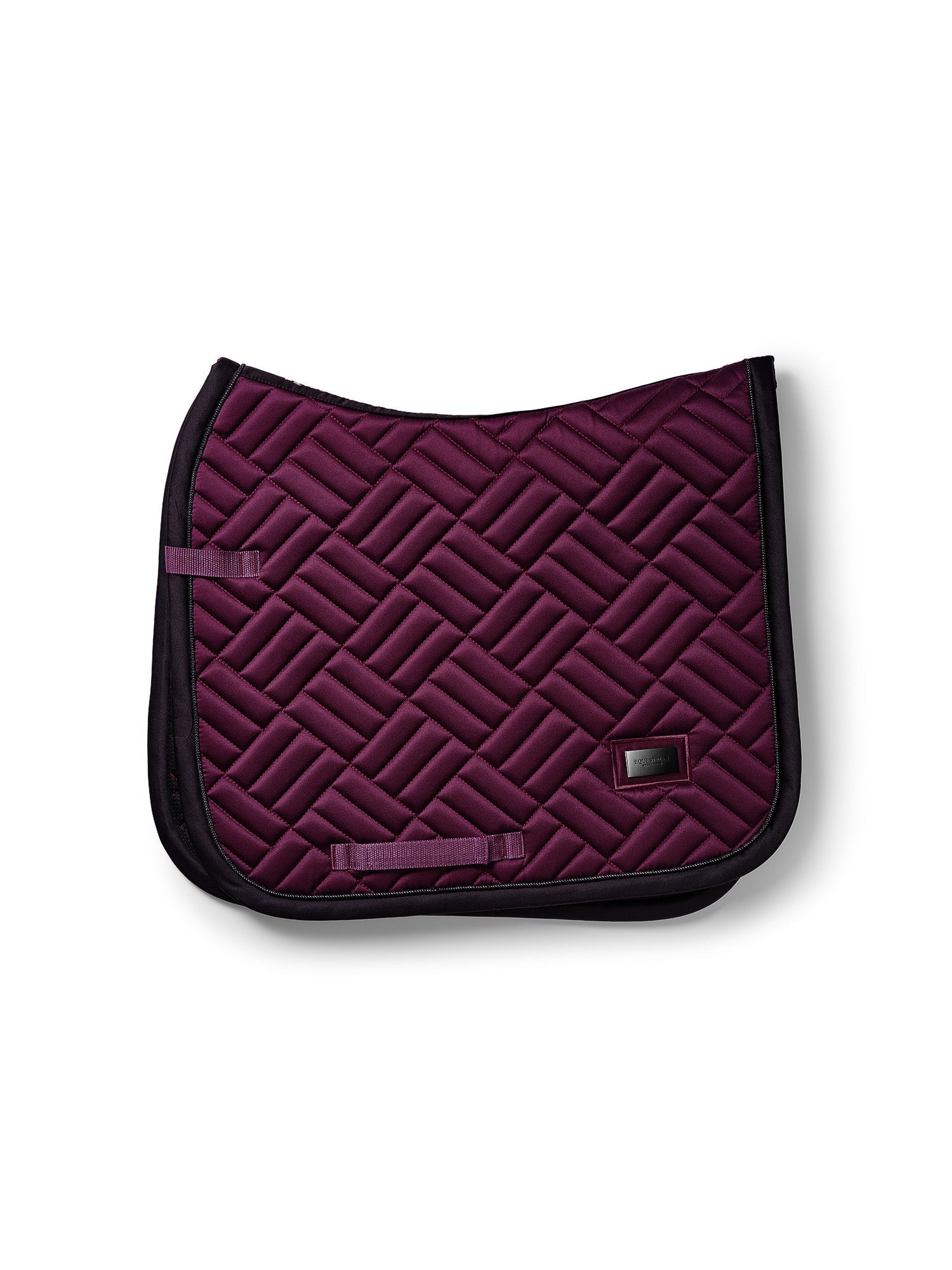 Equestrian Stockholm Dressage Saddle Pad Modern Purple Night - Equestrian Stockholm - Equiluxe Tack