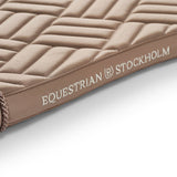 Equestrian Stockholm Dressage Saddle Pad Modern Sand - Equestrian Stockholm - Equiluxe Tack