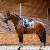 Equestrian Stockholm Dressage Saddle Pad Modern Sand - Equestrian Stockholm - Equiluxe Tack