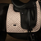Equestrian Stockholm Dressage Saddle Pad Modern Sand - Equestrian Stockholm - Equiluxe Tack