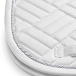 Equestrian Stockholm Dressage Saddle Pad Modern White Perfection - Equestrian Stockholm - Equiluxe Tack