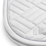 Equestrian Stockholm Dressage Saddle Pad Modern White Perfection - Equestrian Stockholm - Equiluxe Tack