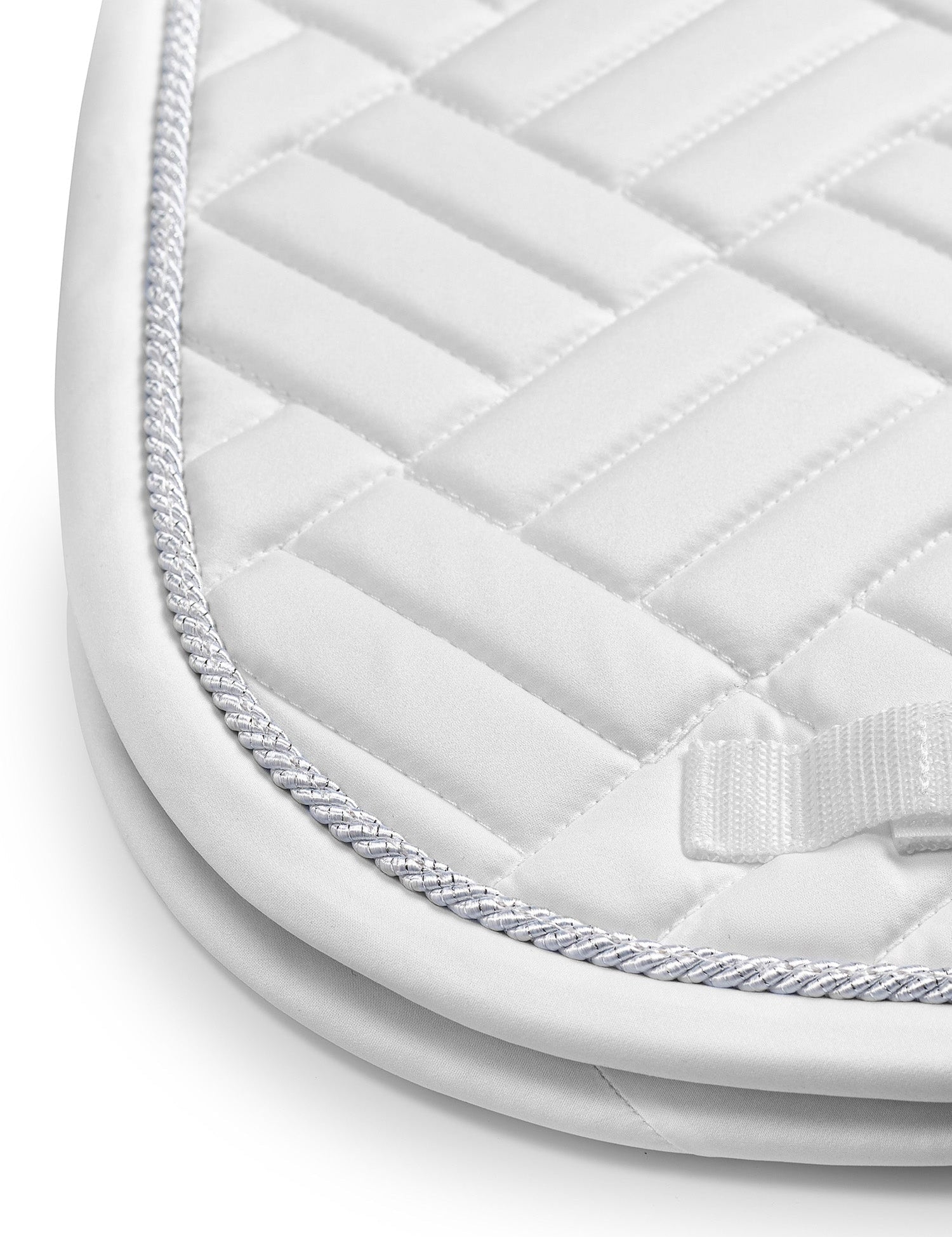 Equestrian Stockholm Dressage Saddle Pad Modern White Perfection - Equestrian Stockholm - Equiluxe Tack