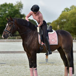 Equestrian Stockholm Dressage Saddle Pad Pink Pearl - Equestrian Stockholm - Equiluxe Tack