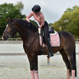 Equestrian Stockholm Dressage Saddle Pad Pink Pearl - Equestrian Stockholm - Equiluxe Tack