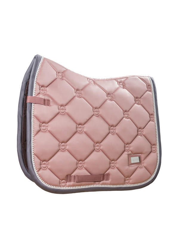 Equestrian Stockholm Dressage Saddle Pad Pink Pearl - Equestrian Stockholm - Equiluxe Tack