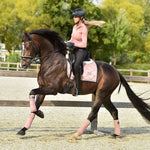 Equestrian Stockholm Dressage Saddle Pad Pink Pearl - Equestrian Stockholm - Equiluxe Tack