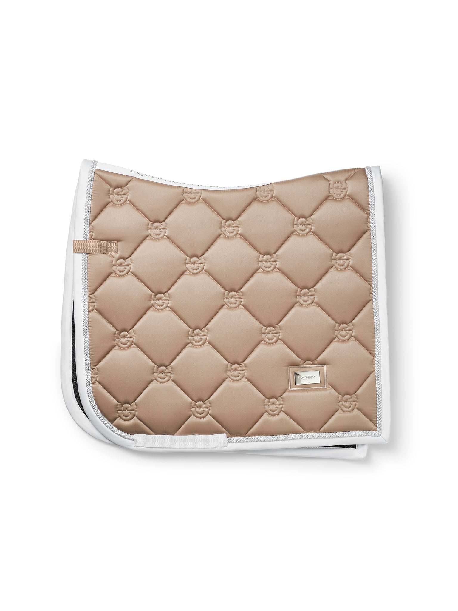 Equestrian Stockholm Dressage Saddle Pad Sand - Equestrian Stockholm - Equiluxe Tack