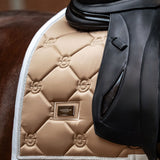 Equestrian Stockholm Dressage Saddle Pad Sand - Equestrian Stockholm - Equiluxe Tack
