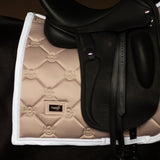 Equestrian Stockholm Dressage Saddle Pad Sand - Equestrian Stockholm - Equiluxe Tack