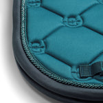 Equestrian Stockholm Dressage Saddle Pad Teal Blue - Equestrian Stockholm - Equiluxe Tack