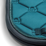 Equestrian Stockholm Dressage Saddle Pad Teal Blue - Equestrian Stockholm - Equiluxe Tack