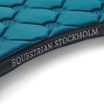 Equestrian Stockholm Dressage Saddle Pad Teal Blue - Equestrian Stockholm - Equiluxe Tack