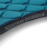 Equestrian Stockholm Dressage Saddle Pad Teal Blue - Equestrian Stockholm - Equiluxe Tack