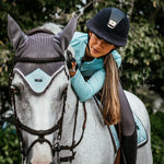 Equestrian Stockholm Ear Bonnet - Ice Blue - Equestrian Stockholm - Equiluxe Tack