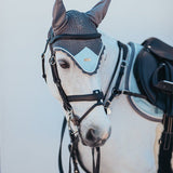 Equestrian Stockholm Ear Bonnet - Ice Blue - Equestrian Stockholm - Equiluxe Tack