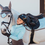 Equestrian Stockholm Ear Bonnet - Ice Blue - Equestrian Stockholm - Equiluxe Tack