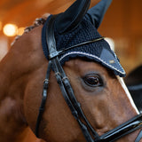 Equestrian Stockholm Ear Bonnet Midnight Blue - Equestrian Stockholm - Equiluxe Tack