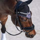 Equestrian Stockholm Ear Bonnet Modern Dark Violet - Equestrian Stockholm - Equiluxe Tack