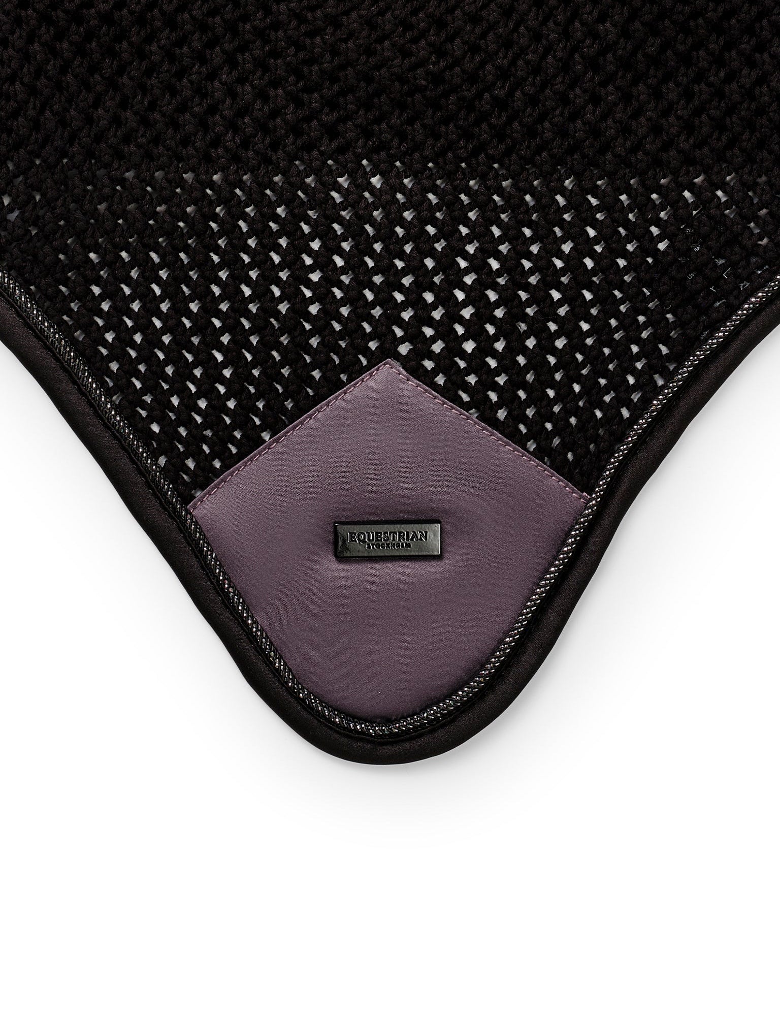 Equestrian Stockholm Ear Bonnet Modern Dark Violet - Equestrian Stockholm - Equiluxe Tack