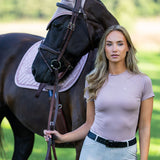 Equestrian Stockholm Ear Bonnet Modern Midsummer Blush - Equestrian Stockholm - Equiluxe Tack
