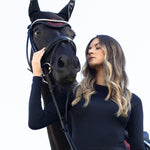 Equestrian Stockholm Ear Bonnet Modern Purple Night - Equestrian Stockholm - Equiluxe Tack