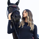 Equestrian Stockholm Ear Bonnet Modern Purple Night - Equestrian Stockholm - Equiluxe Tack