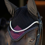 Equestrian Stockholm Ear Bonnet Modern Purple Night - Equestrian Stockholm - Equiluxe Tack