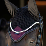 Equestrian Stockholm Ear Bonnet Modern Purple Night - Equestrian Stockholm - Equiluxe Tack