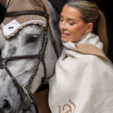 Equestrian Stockholm Ear Bonnet Sand - Equestrian Stockholm - Equiluxe Tack