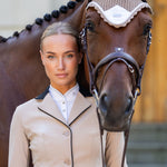 Equestrian Stockholm Ear Bonnet Sand - Equestrian Stockholm - Equiluxe Tack